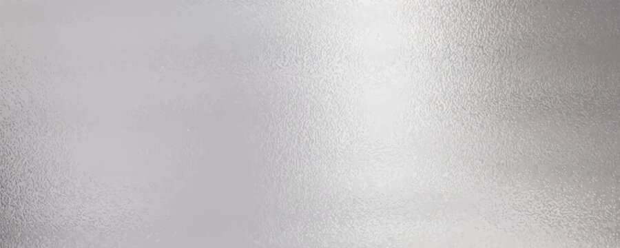 Silver metallic effect foil. Silver texture. Gradient background. Metal surface print. Glitter backdrop. Silver plate. Shine design invitation, wedding greeting, cards, prints.