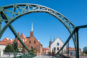 Most Tumski -Most Zakochanych. Wrocław, Polska © Tomasz Warszewski