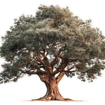 Majestic Pecan Tree Isolated on Transparent Background PNG for Professional Use