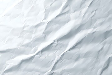 Obraz premium Abstract Close-Up of White Crumpled Surface with Soft Shadows