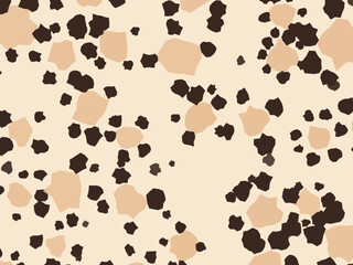 Fototapeta premium Wild Leopard Spots Trendy Pattern Design