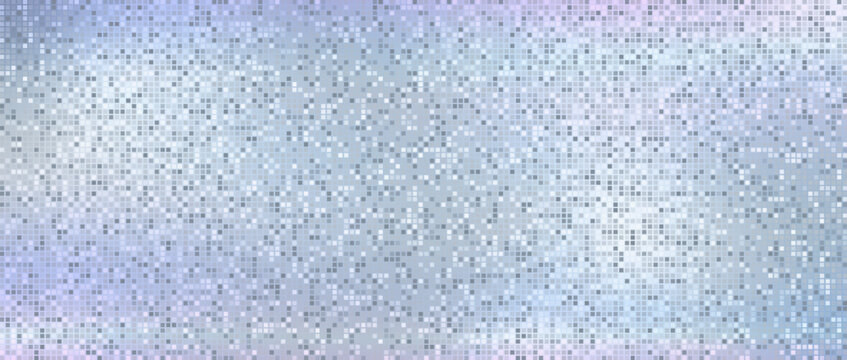 Pink and silver sequin disco ball backdrop with glitter texture, mirror tiles and bright dance floor party glow.