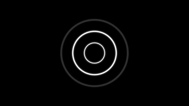 Radio waves waves background. network tower produced radio wave.Technology radio waves signal icon animation. Radio waves background.4k video