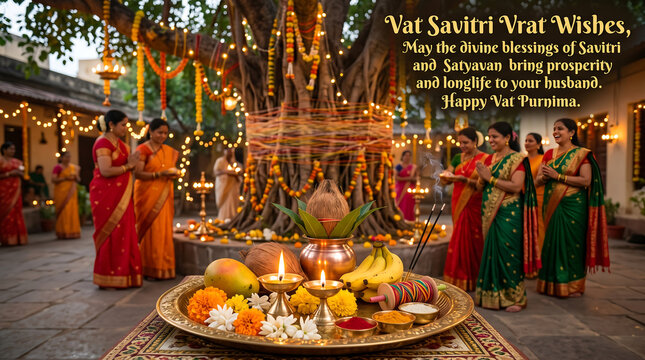 Festive Vat Savitri Vrat Wishes