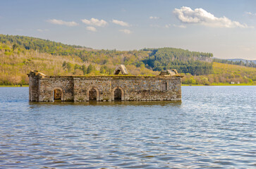 Obraz premium The Sunken Church of St. Ivan Rilski