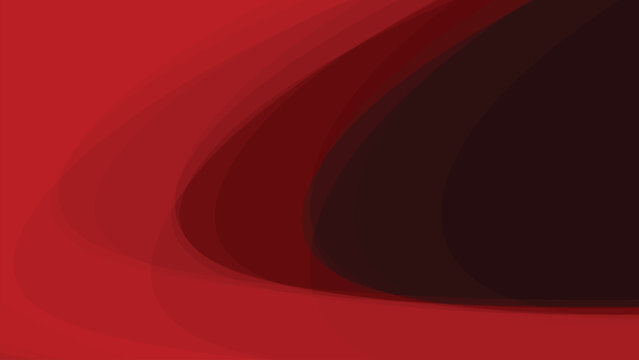 Abstract Red Gradient Flow Background with Smooth Liquid Curves and Modern Texture