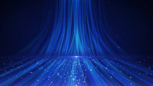 Dreamy and aesthetic particle light effect background video