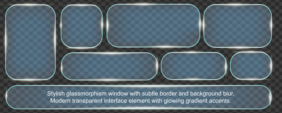 Sleek translucent rectangle with holographic surface and fluid morphism style. Modern UI component featuring frosted panel, search bar, and silver highlights for websites.