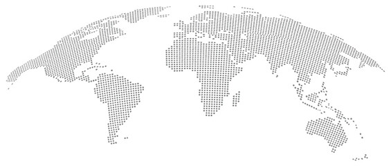 Global View: A comprehensive world map, showcasing continents and oceans. geographical data, world exploration, global perspective, planet earth, political landscape. © SHUVO