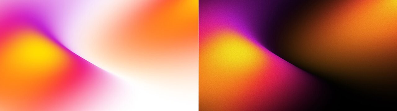 Modern pink and orange mesh wave pack featuring clean and textured gradients