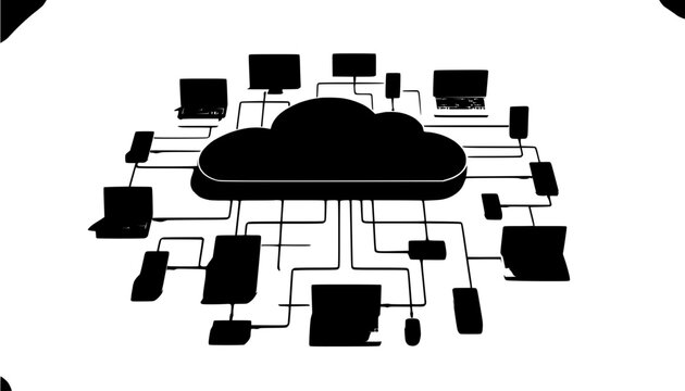 cloud computing concept