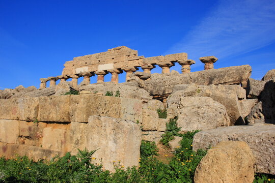selinunte archaeological site ancient Greece remains of the city archaeology Sicily