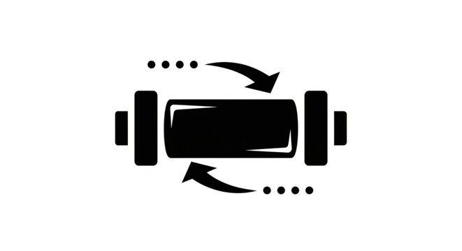 Industrial Mechanical Engine Vector Icon