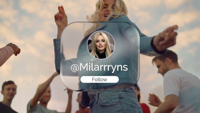 Social Media Glass Title 03