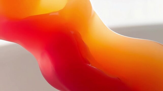 Dynamic flow of vivid red, orange, and yellow hues forming a mesmerizing abstract pattern, symbolizing energy, warmth, and artistic fluidity in a captivating display