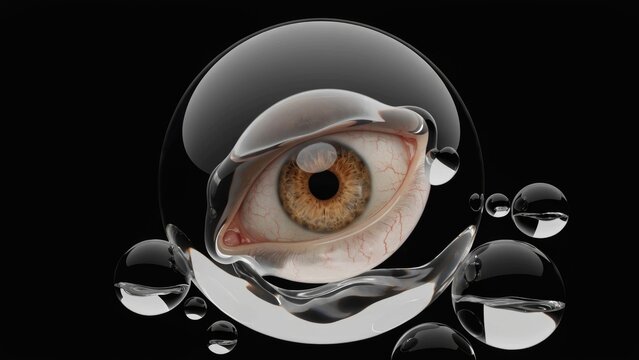 Human eye, eye ball, iris, vision, close-up, macro, realistic, eye health, ophthalmology