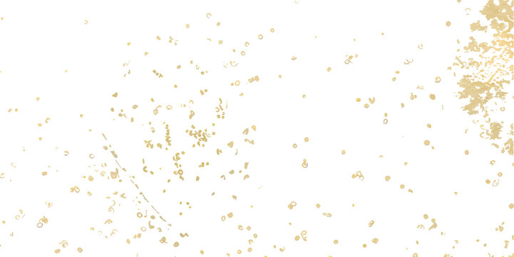 Gold glitter explosion sparkling dust particles on transparent background, luxury festive golden light effect with bokeh for Christmas, New Year, wedding celebration and elegant jewelry design