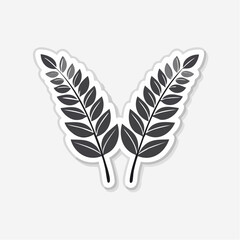 Fototapeta premium Laurel Wreath Icon