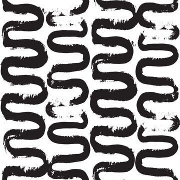 Brush Marks  Decorative seamless pattern. Repeating background. Tileable wallpaper print.