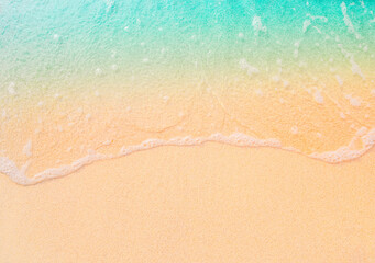 beach sand background with negative space © avtk