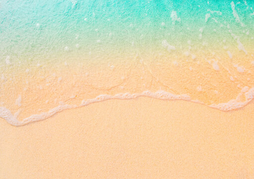beach sand background with negative space