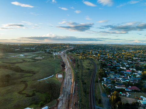 Construction of Singleton bypass happening April 2026 near Rose Point