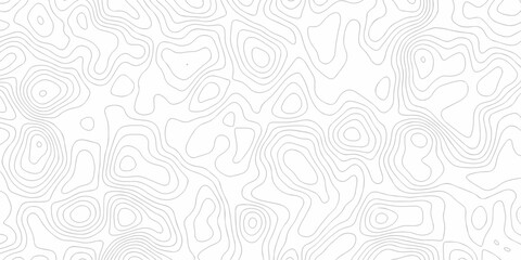 Minimal topography map area wallpaper. vector topo paper lines. Topographic contour lines grid map pattern. mountain relief. Contour hiking design wallpaper. © MdLothfor