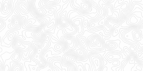 Minimal relief topography map area wallpaper. vector topo paper lines. Topographic contour lines grid map pattern. Geographic hiking mountain art dynamic design. © MdLothfor