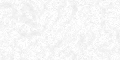 Minimal topography map area wallpaper. vector topo paper lines. Topographic contour lines grid map pattern. mountain relief. Contour hiking design wallpaper. © MdLothfor