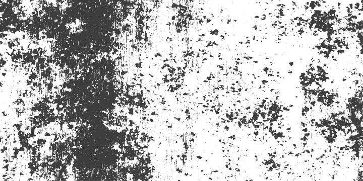 Black and White Grunge Texture Background Vector Illustration with Distressed Gritty Effect