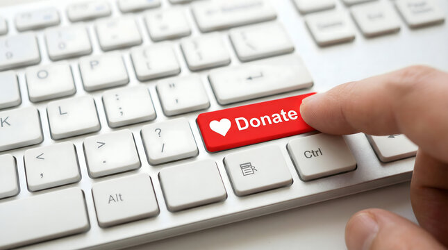 donate button on keyboard