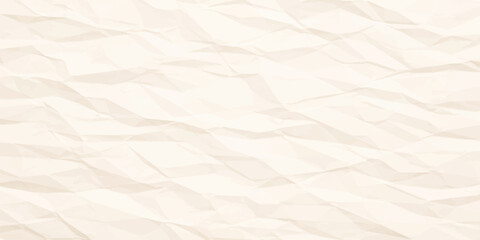 Obraz premium A vintage white crumpled paper texture background features an old wrinkled sheet with a rough creased surface and grunge pattern design for an empty parchment letter backdrop