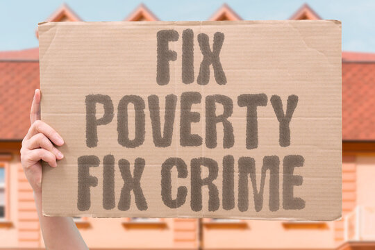 "Fix Poverty Fix Crime" research confirms poverty reduction measurably reduces adult crime rates over time. JAIL. REAL. LAW. MODERN. HUMAN.