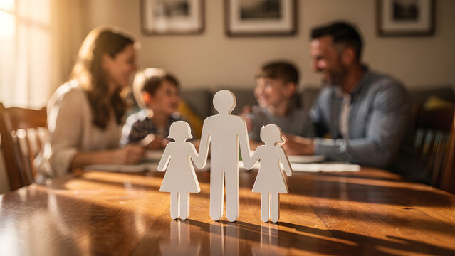 Family Discussing Inheritance With Attorney Planning
