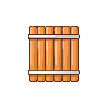 Pan Flute Illustration