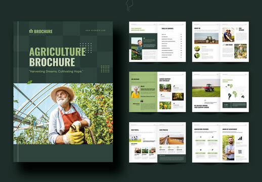 Agriculture Brochure Template