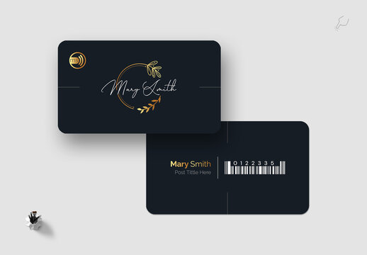 Digital Smart Business Card Design