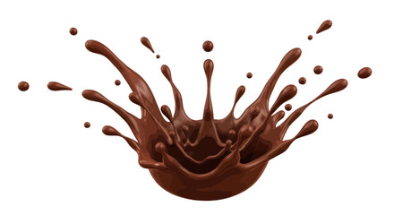 Fototapeta premium Chocolate Splash Explosion