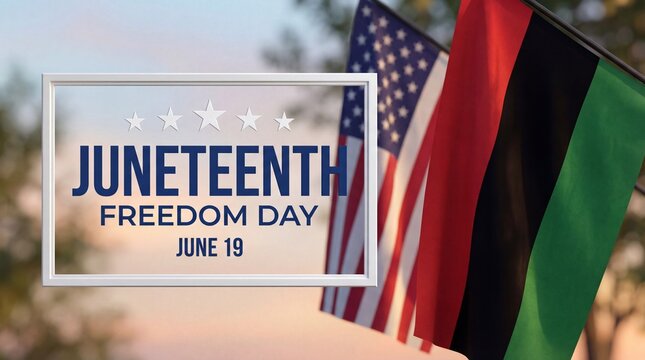 Juneteenth Freedom Day USA celebration