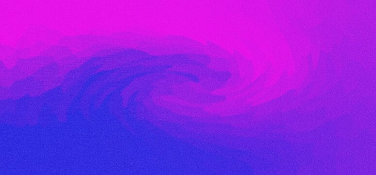 Vibrant gradient swirls from deep blue to vivid magenta. Abstract motion suggests fluid energy and dynamic movement. Perfect for digital design or modern background needs