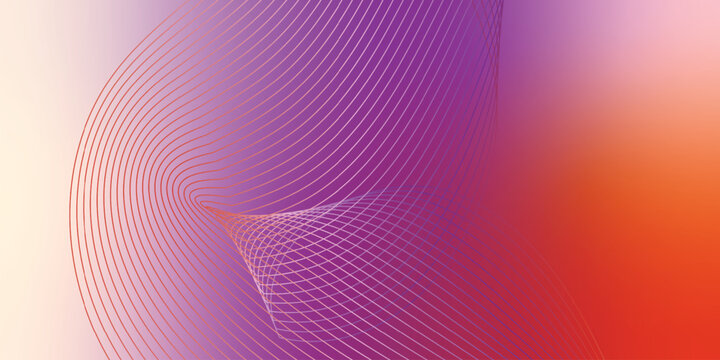 Abstract colorful  orance whtie wave background with flowing gradient lines in blue and pink creating a modern technology style wallpaper design