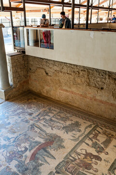 Roman Villa of Casale, Piazza Armerina, Sicily, Italy, Europe