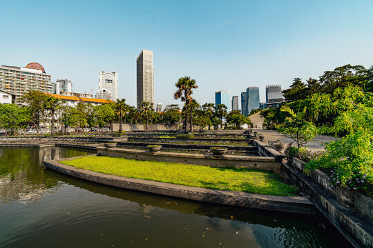 city park called the 80th Birthday Anniversary of His Majesty the King in Bangkok