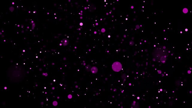 Purple Glitters Background 4k Video