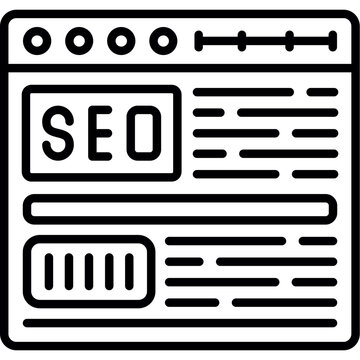SEO Icon Vector Element