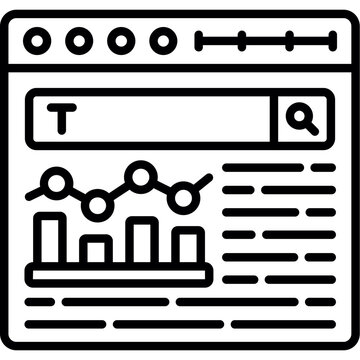 Website Ranking Icon Vector Element