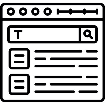 Google Search Console Icon Vector Element