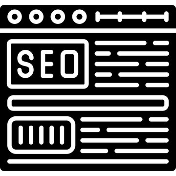 SEO Icon Vector Element