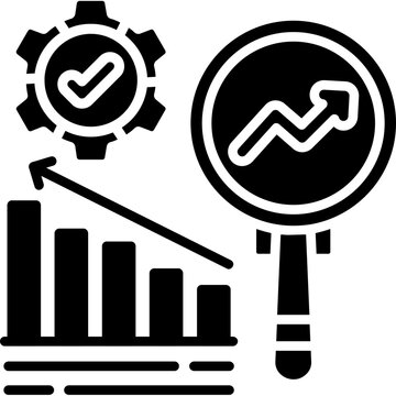 Competitor Analysis Icon Vector Element