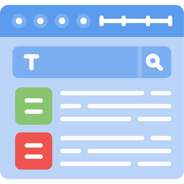 Google Search Console Icon Vector Element